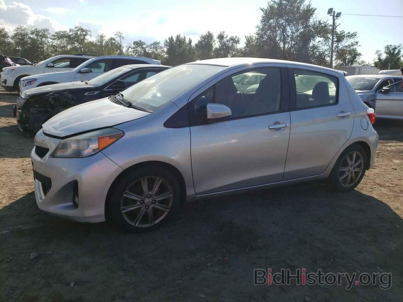 Photo JTDKTUD32CD532455 - TOYOTA YARIS 2012