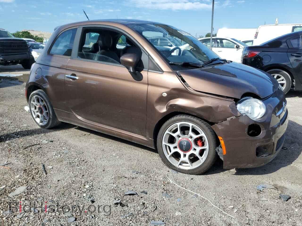 2012 FIAT 500 - VIN: 3C3CFFBR5CT385707 - Фото 4