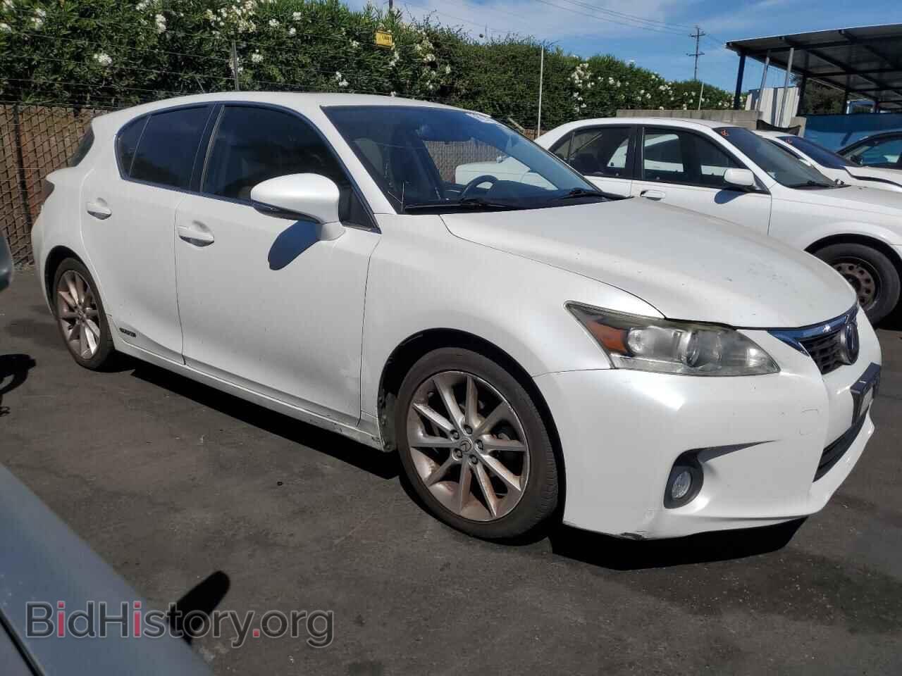 2012 LEXUS CT 200 - VIN: JTHKD5BH6C2051197 - Фото 4