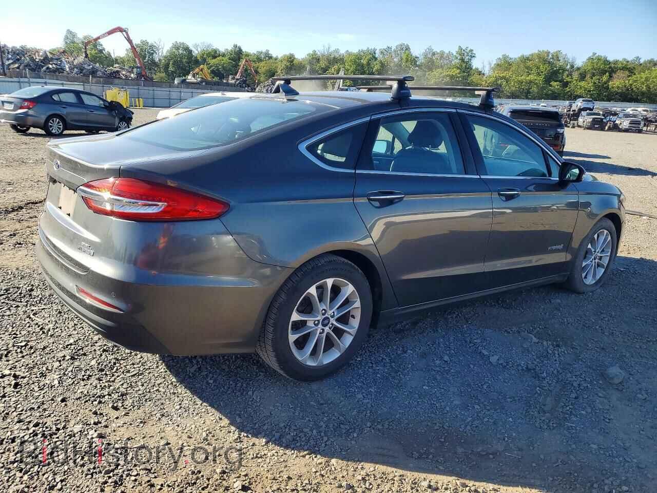 2019 FORD FUSION - VIN: 3FA6P0MU5KR212694 - Фото 3