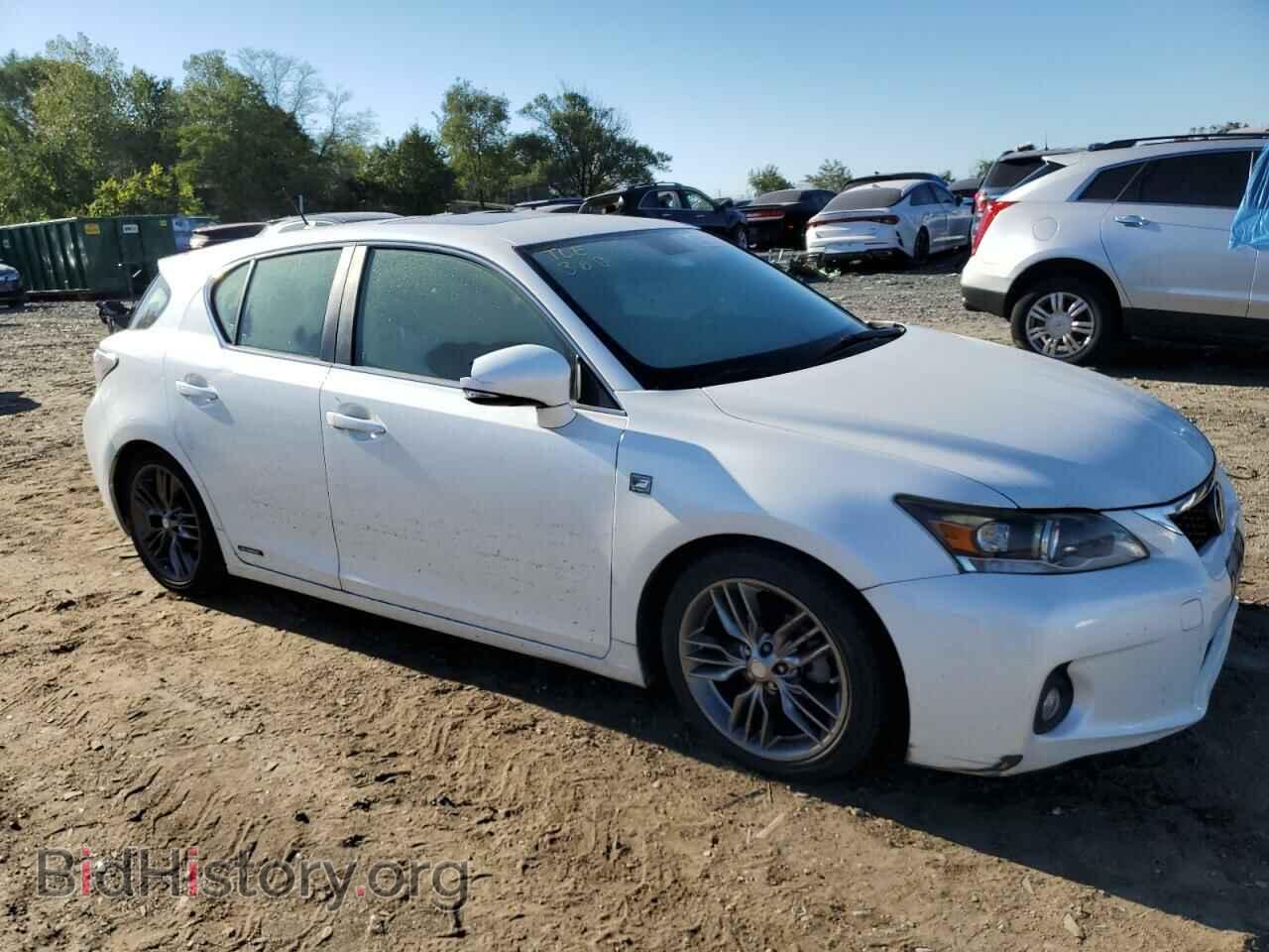 2012 LEXUS CT 200 - VIN: JTHKD5BH7C2059423 - Фото 4