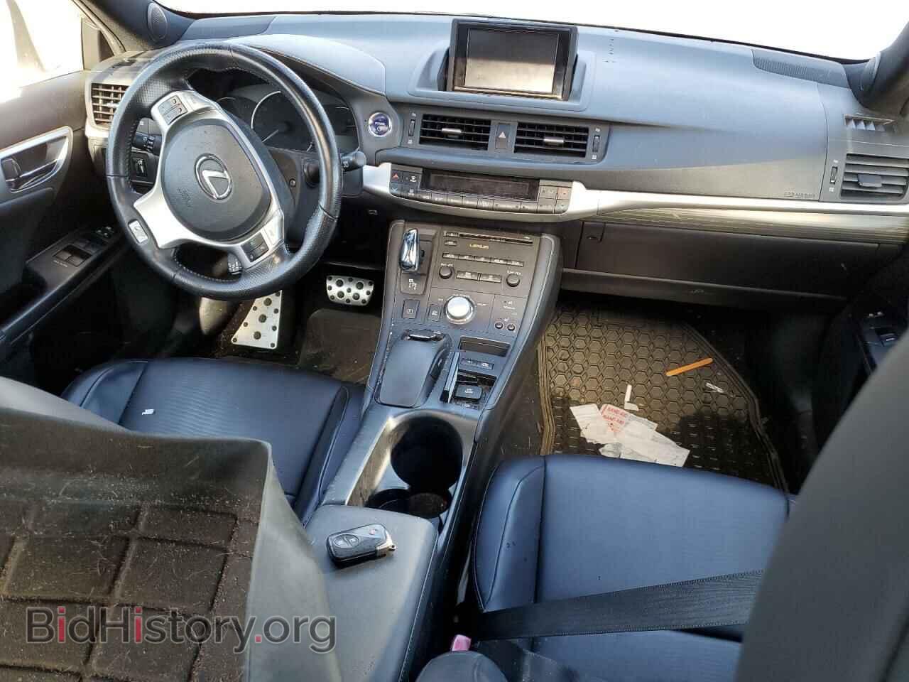 2012 LEXUS CT 200 - VIN: JTHKD5BH7C2059423 - Фото 8