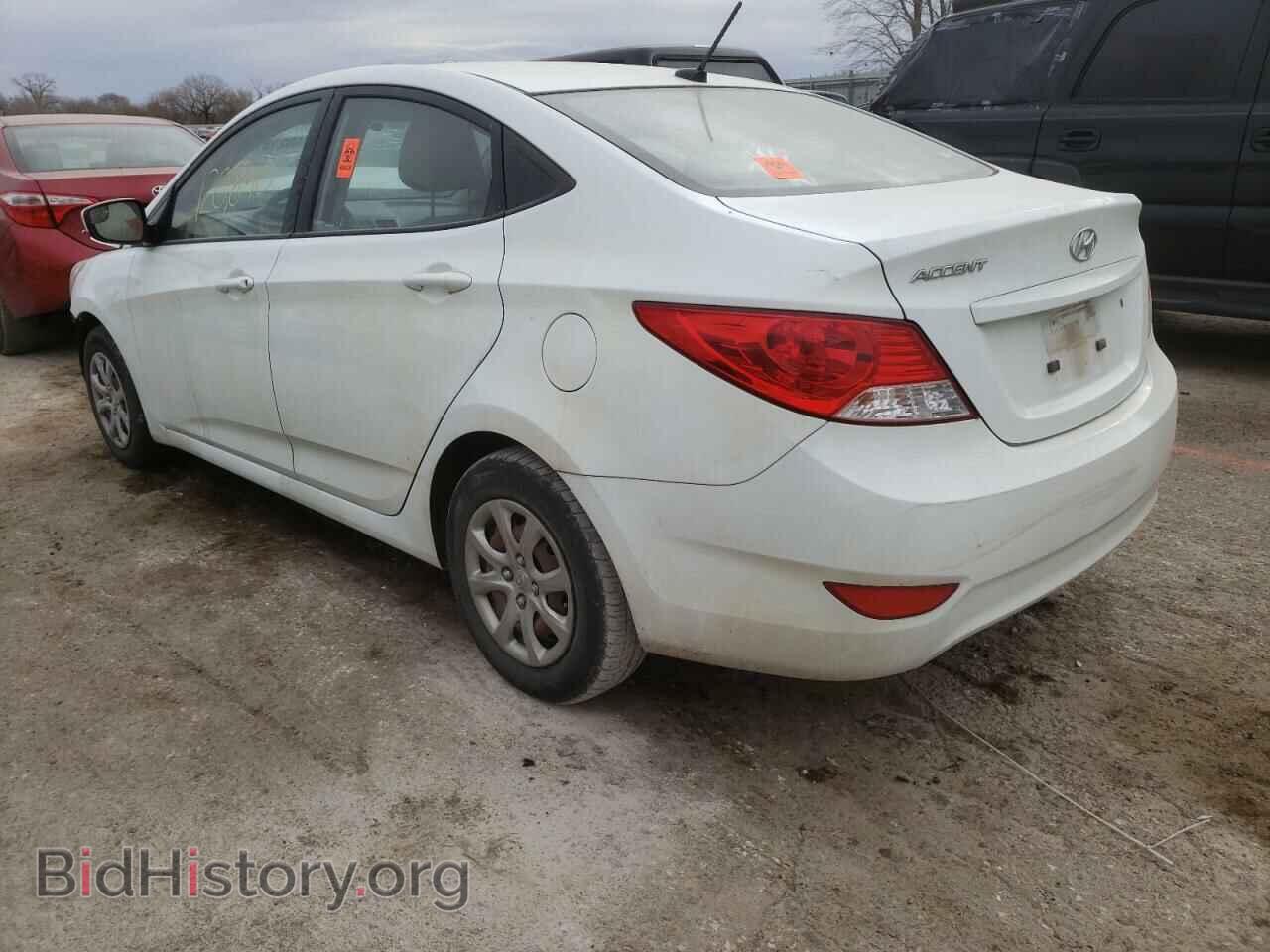 2014 HYUNDAI ACCENT - VIN: KMHCT4AE9EU606690 - Фото 3