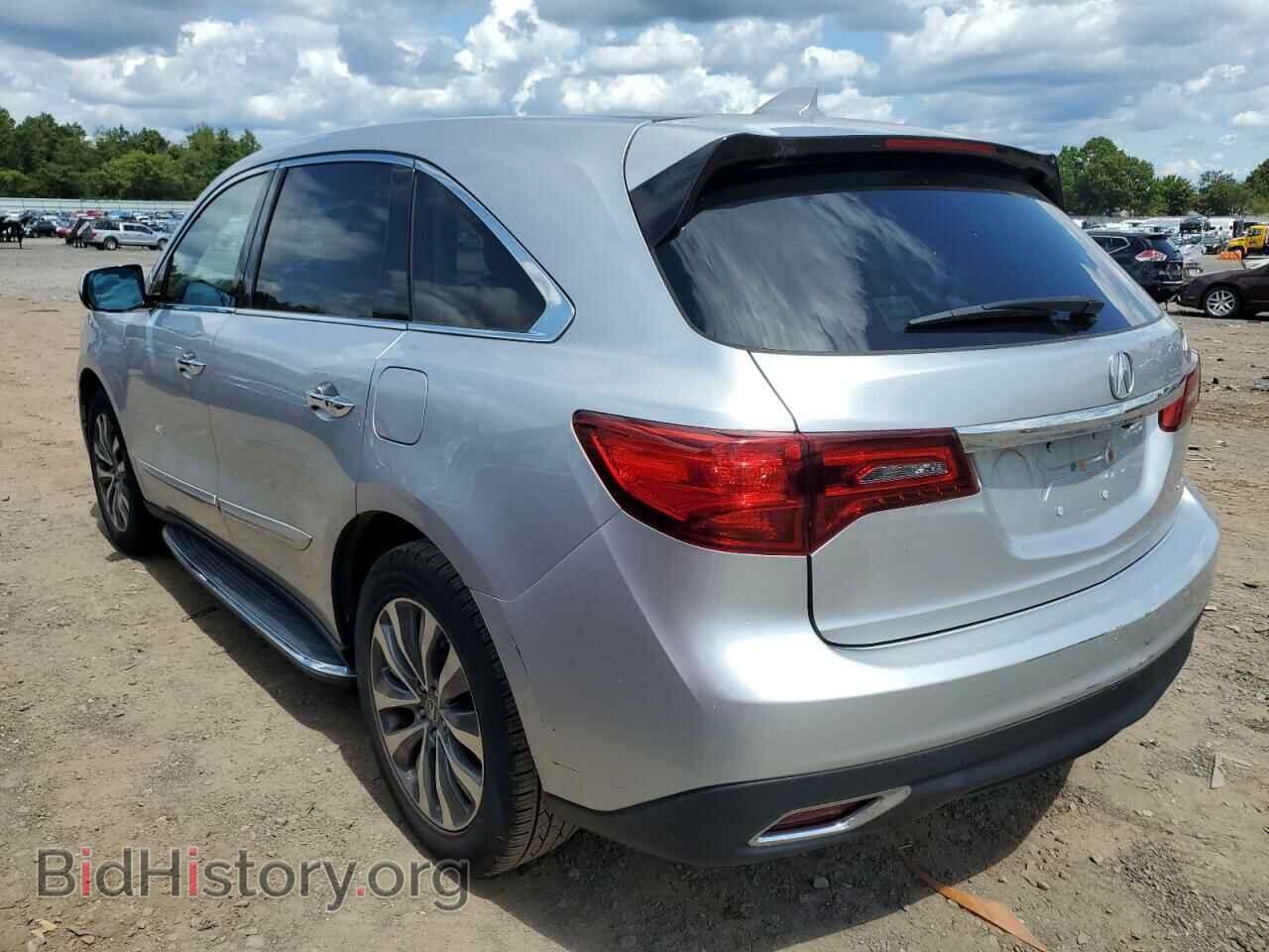 2014 ACURA MDX - VIN: 5FRYD4H47EB017486 - Фото 2