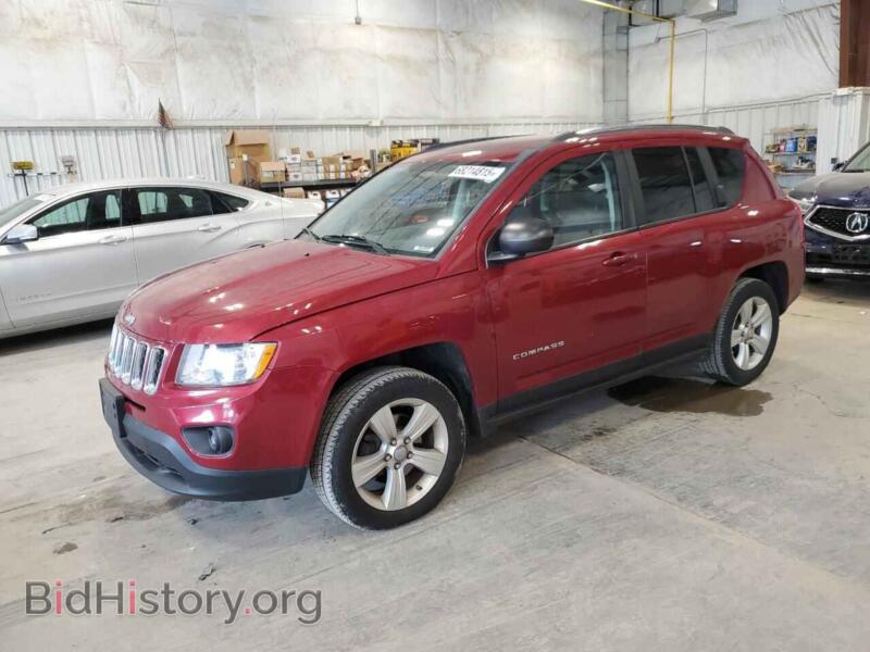 2012 Jeep COMPASS Latitude (VIN 1C4NJCEB6CD662922) — фото 1 из 13, Copart, повреждение: мелкие вмятины и царапины