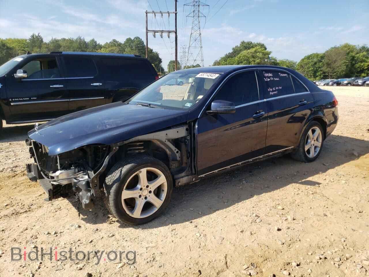 Photo WDDHF8JB9EA868229 - MERCEDES-BENZ E-CLASS 2014