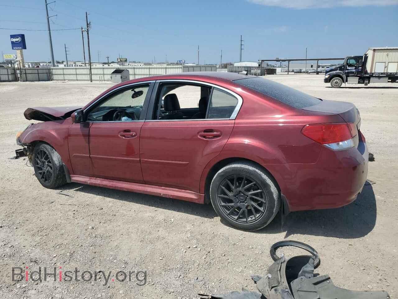 2012 SUBARU LEGACY - VIN: 4S3BMEL6XC2018251 - Фото 2