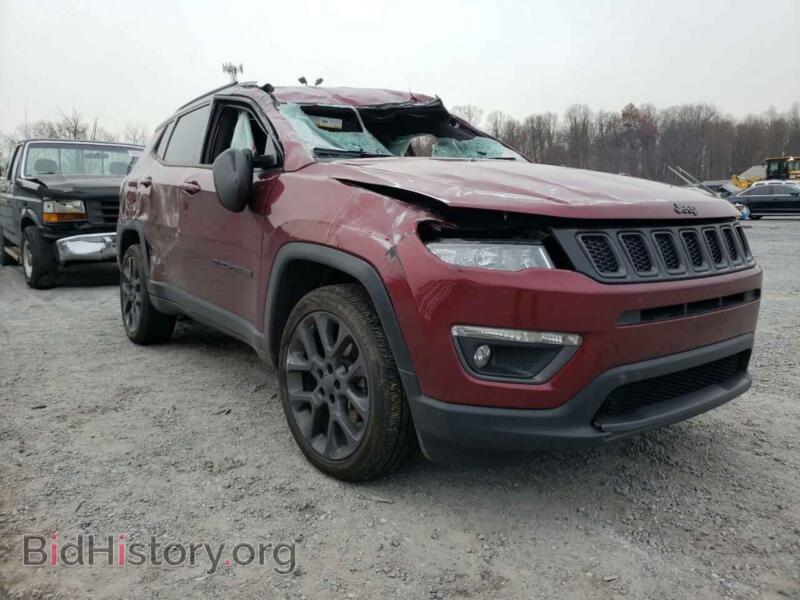 2021 Jeep COMPASS Compass 80 (VIN 3C4NJDEB0MT546312) — photo 1 of 10, Copart, damage: rollover