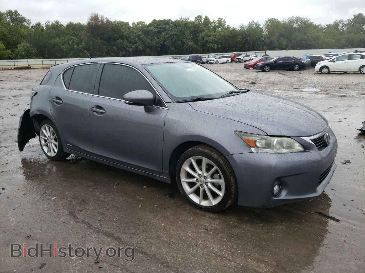 2012 LEXUS CT 200 - VIN: JTHKD5BH3C2100047 - Фото 4