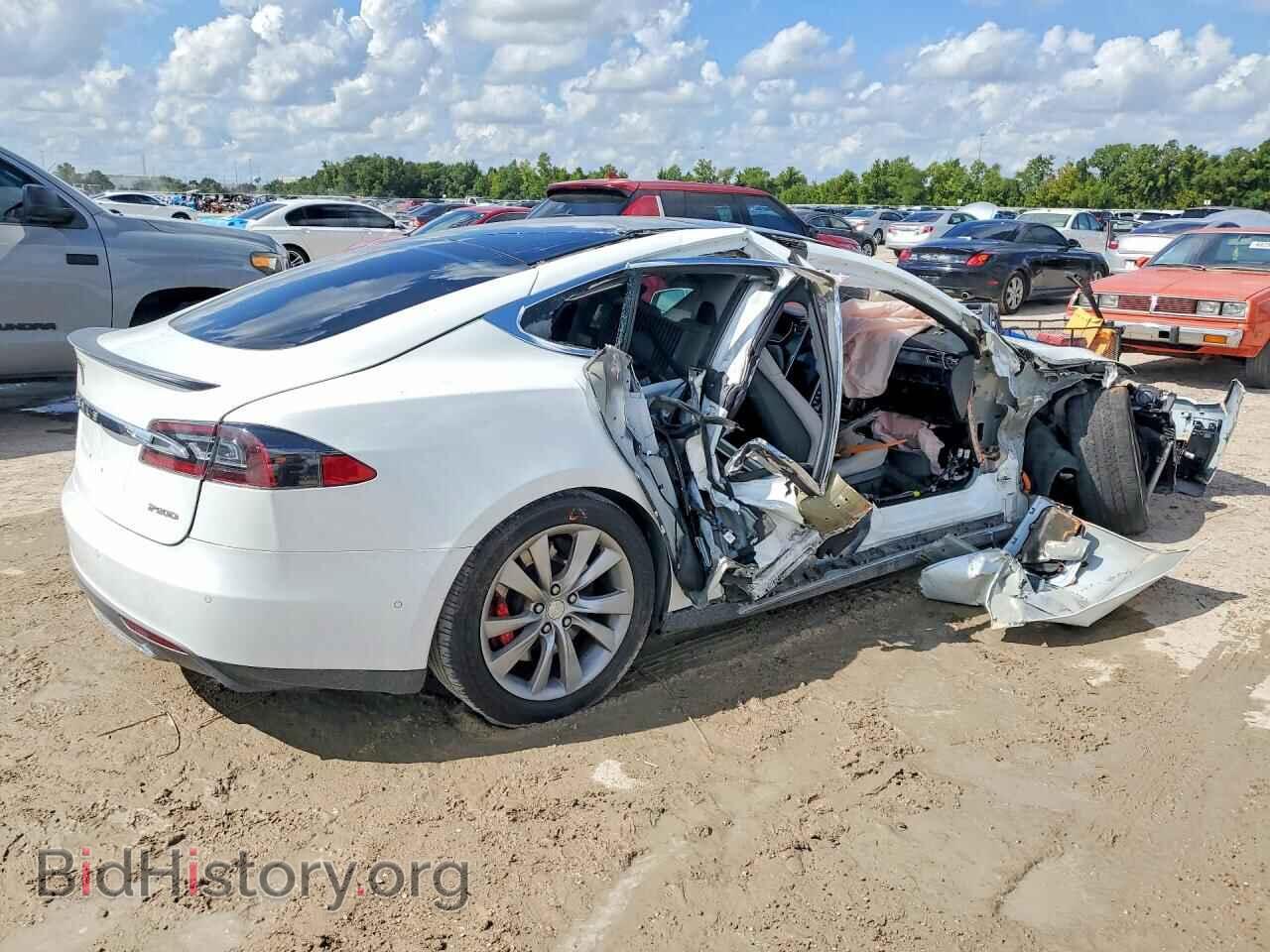 2015 TESLA MODEL S - VIN: 5YJSA1E40FF109687 - Photo 3