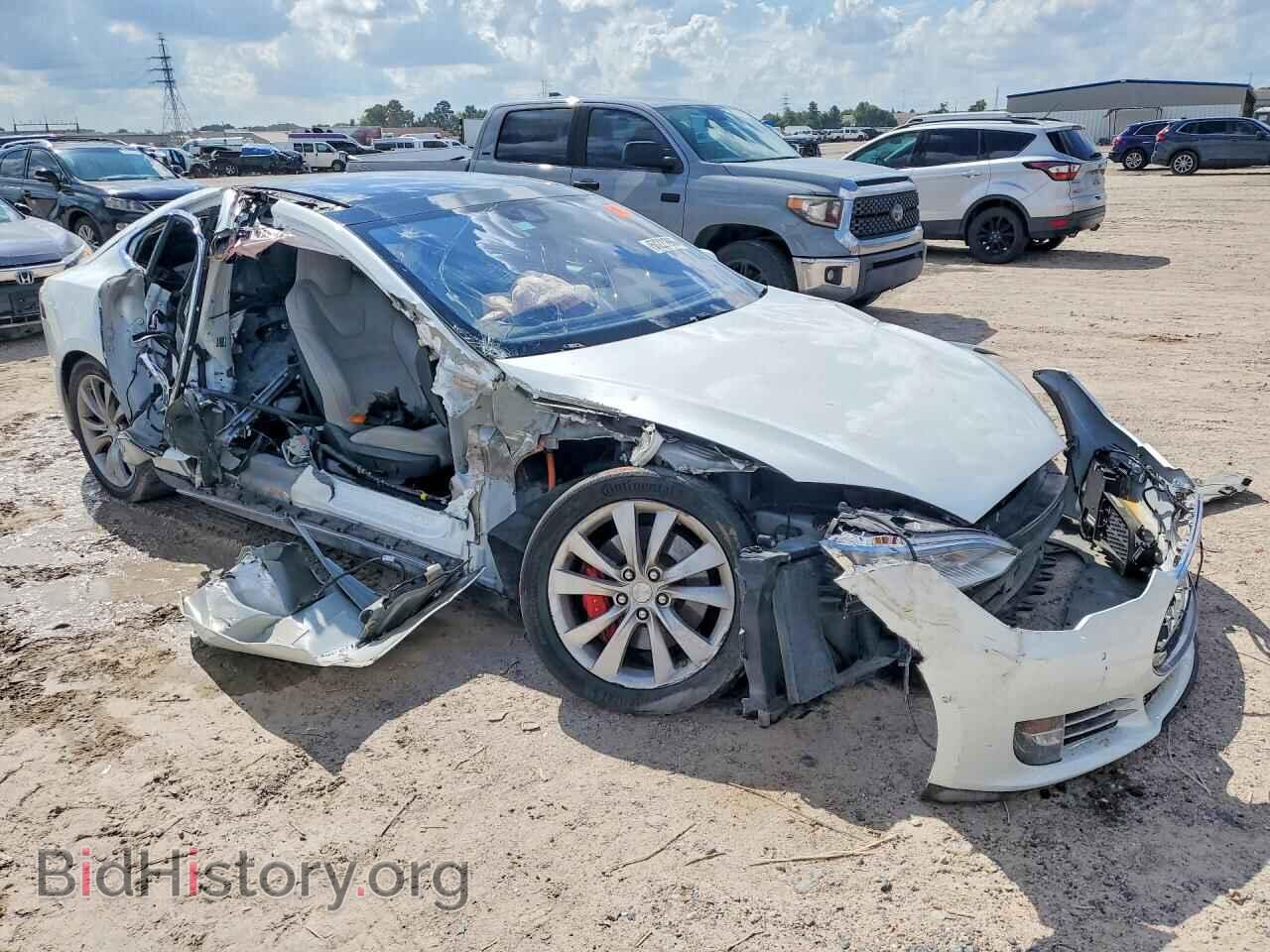 2015 TESLA MODEL S - VIN: 5YJSA1E40FF109687 - Photo 4
