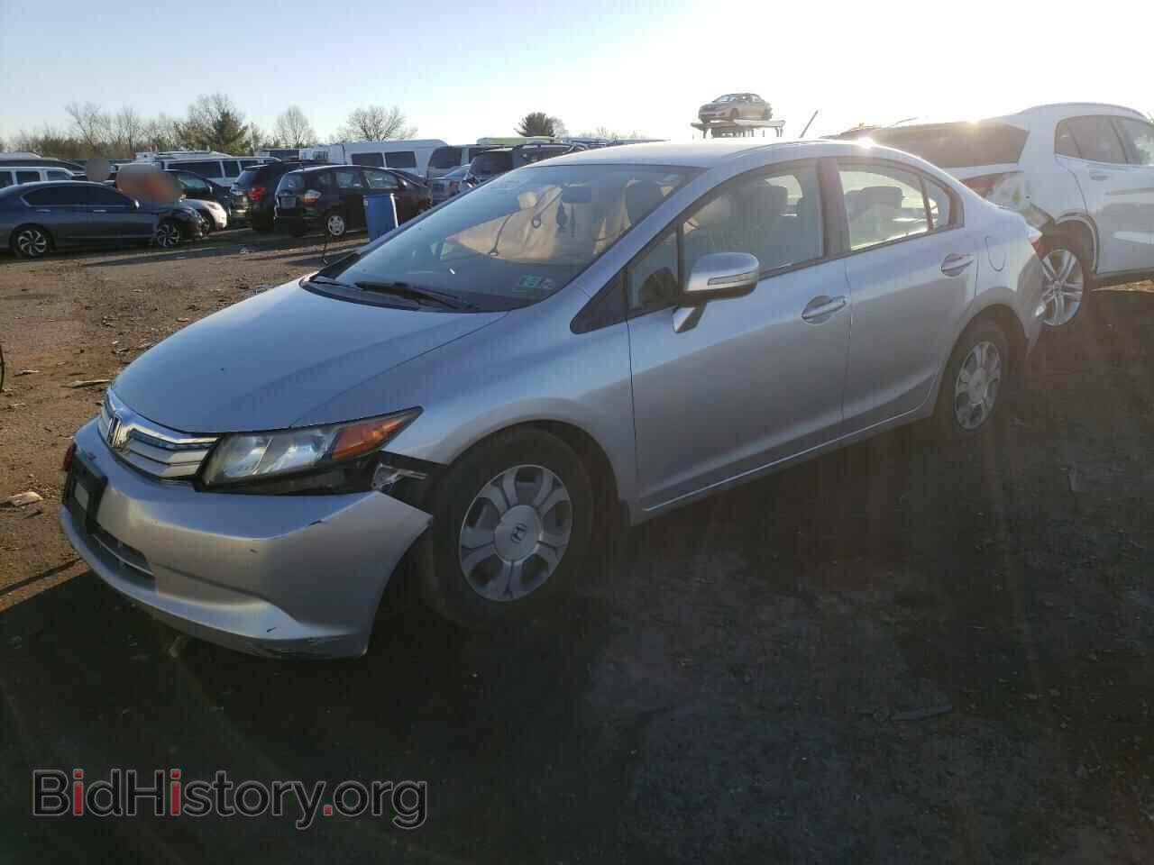 2012 HONDA CIVIC - VIN: JHMFB4F31CS007978 - Фото 2