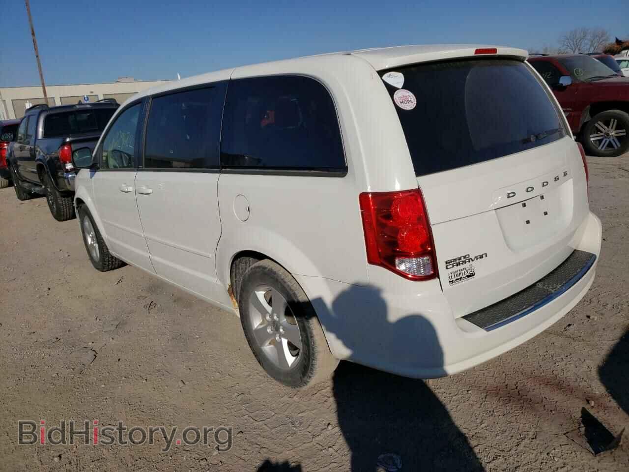 2013 DODGE CARAVAN - VIN: 2C4RDGBG5DR644250 - Фото 2