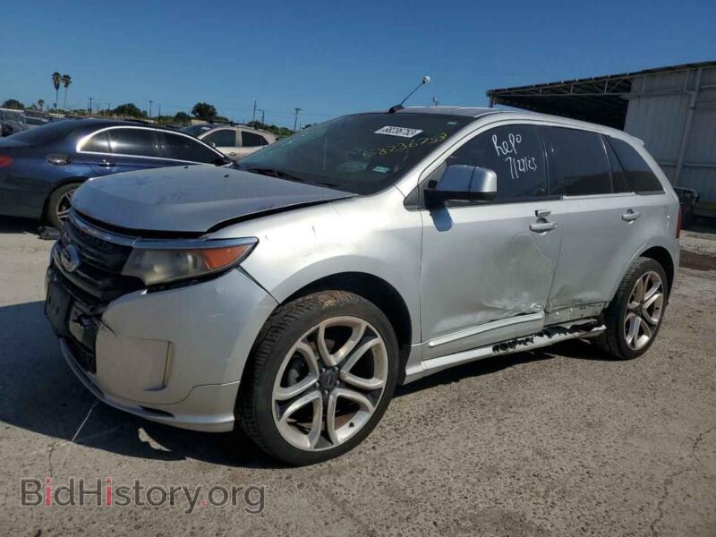 2011 Ford EDGE Edge Sport (VIN 2FMDK4AK2BBA74813) — photo 1 of 12, Copart, damage: side