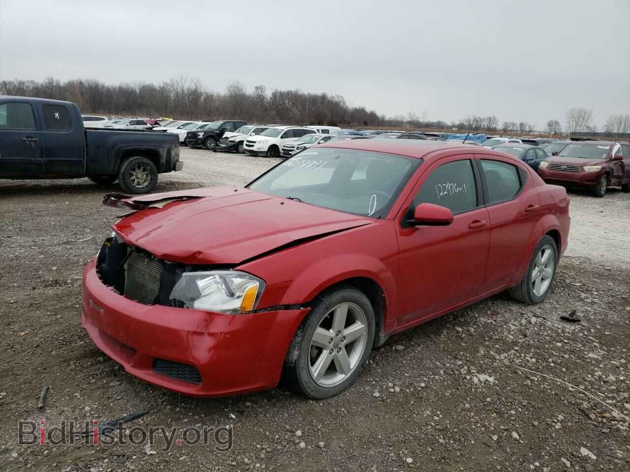 2012 DODGE AVENGER - VIN: 1C3CDZCB0CN147837 - Фото 2