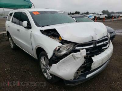 2013 Dodge DURANGO Durango CR, white — VIN 1C4RDHDG0DC660416, Copart
