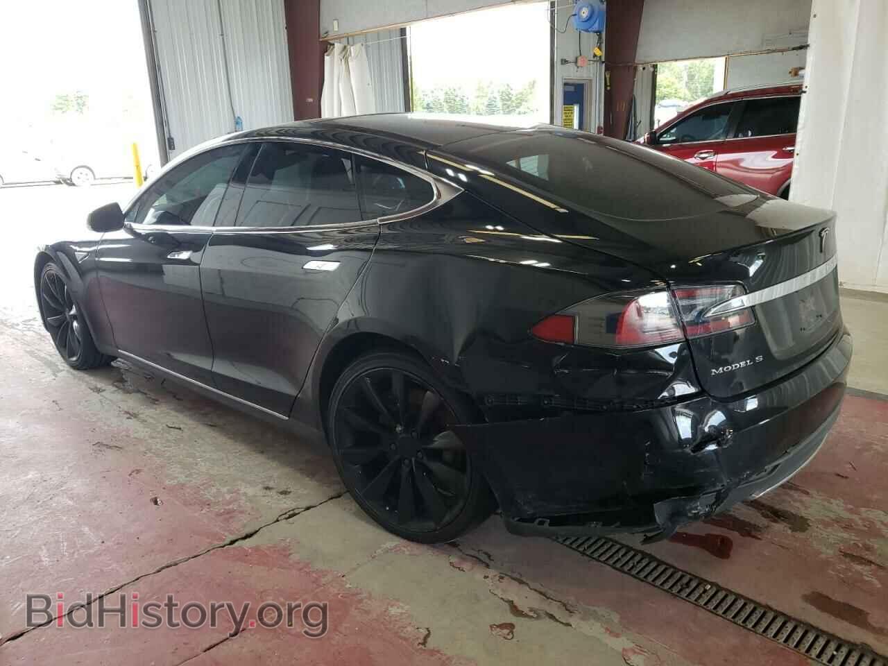 2014 TESLA MODEL S - VIN: 5YJSA1H15EFP32030 - Photo 2