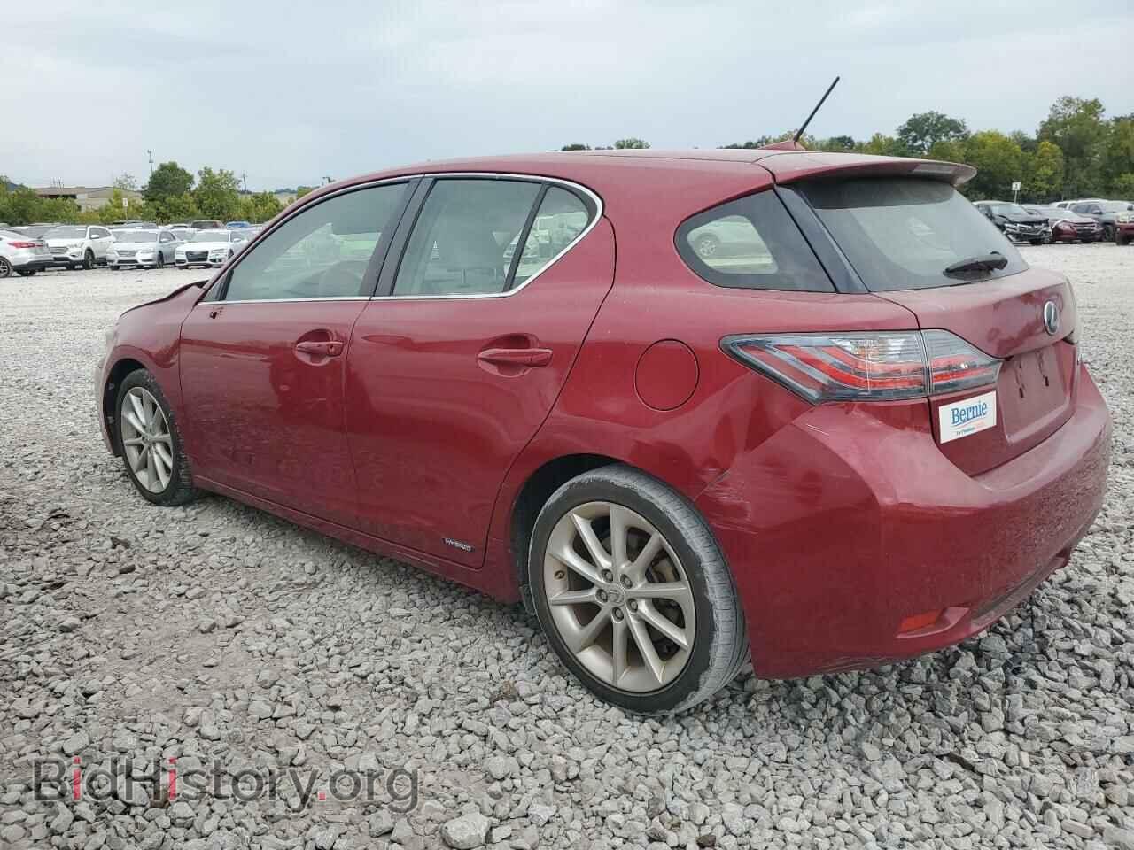 2012 LEXUS CT 200 - VIN: JTHKD5BH4C2086630 - Фото 2