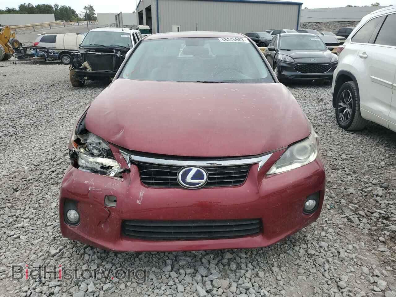 2012 LEXUS CT 200 - VIN: JTHKD5BH4C2086630 - Фото 5