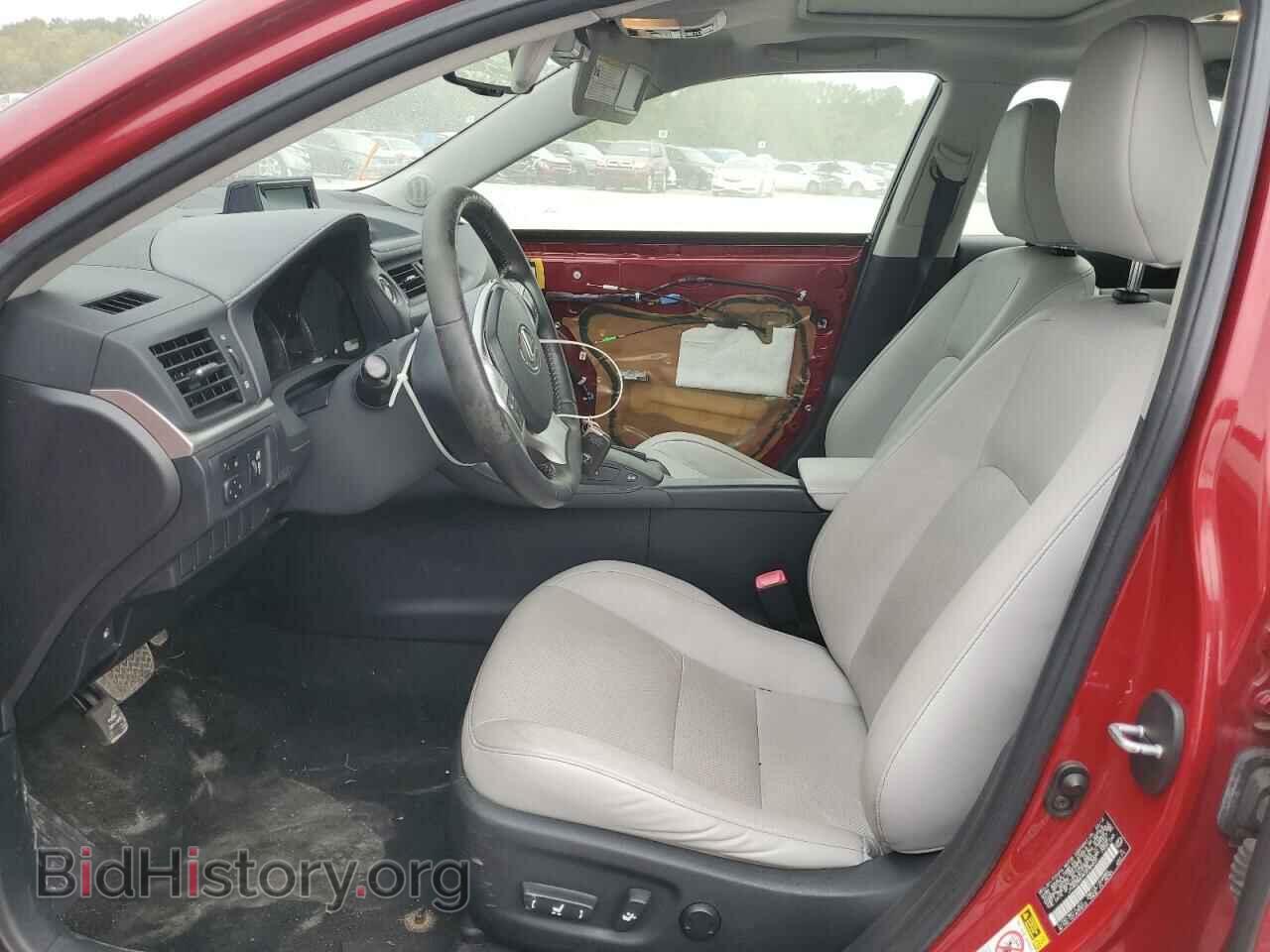 2012 LEXUS CT 200 - VIN: JTHKD5BH4C2086630 - Фото 7