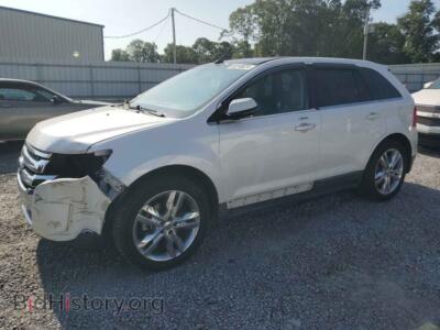 2012 Ford EDGE Limited, белый — VIN 2FMDK3K94CBA77011, Copart