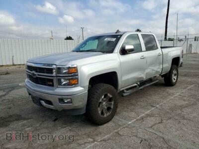 2015 Chevrolet SILVERADO, серебристый — VIN 3GCPCRECXFG446125, Copart