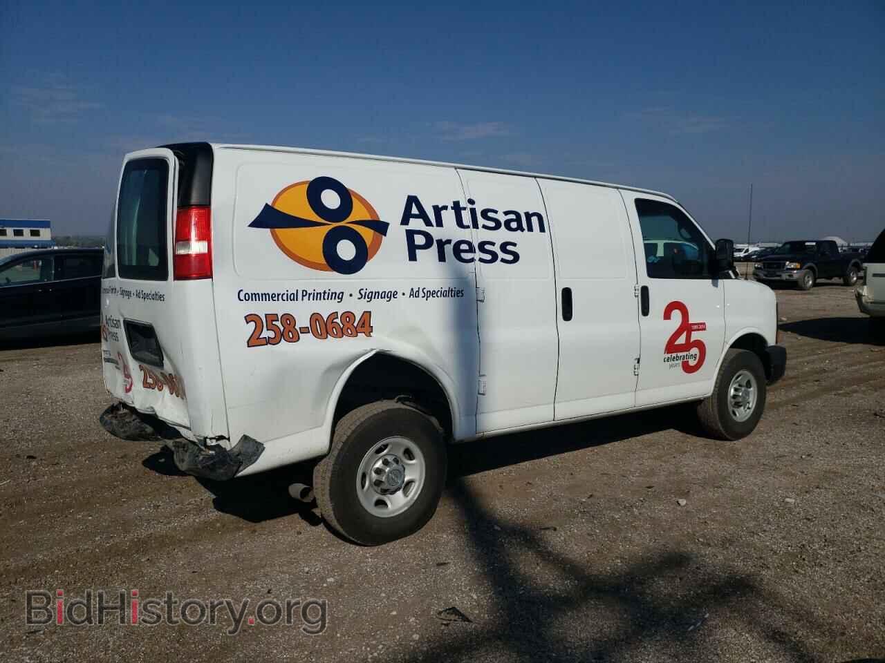 2012 CHEVROLET EXPRESS - VIN: 1GCWGFCA1C1152123 - Фото 3