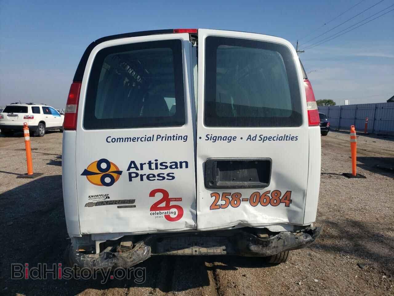 2012 CHEVROLET EXPRESS - VIN: 1GCWGFCA1C1152123 - Фото 6