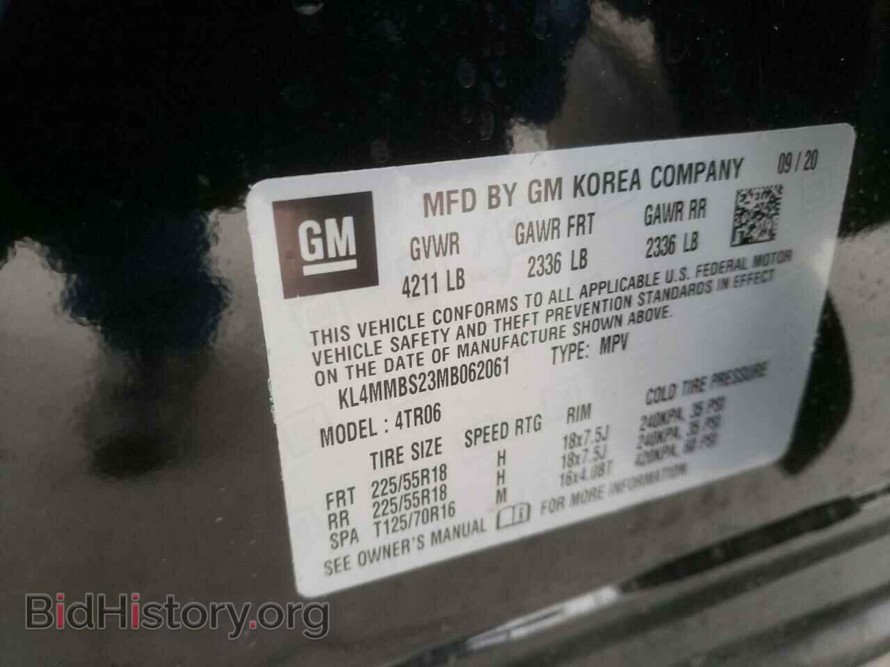 2021 BUICK ENCORE - VIN: KL4MMBS23MB062061 - Photo 10