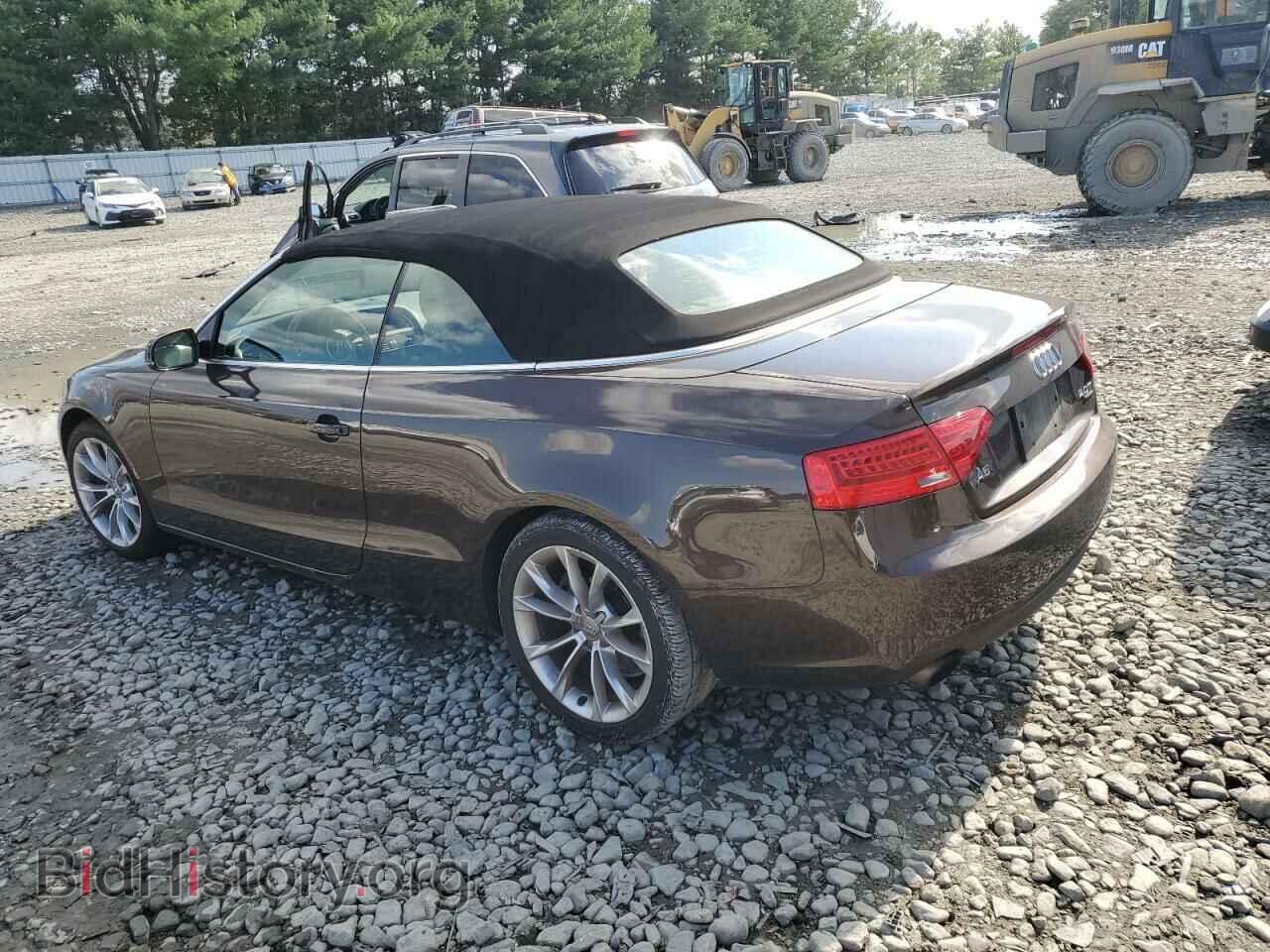 2013 AUDI A5 - VIN: WAULFAFH5DN017445 - Фото 2