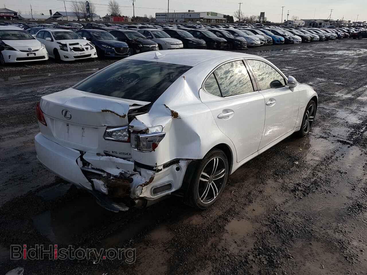 2012 LEXUS IS - VIN: JTHCF5C25C5058455 - Фото 4