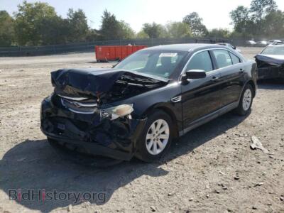 2011 Ford TAURUS Taurus SE, черный — VIN 1FAHP2DW2BG124084, Copart