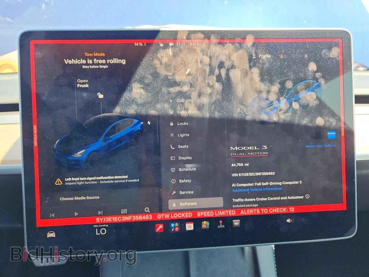 2022 TESLA MODEL 3 - VIN: 5YJ3E1EC3NF358483 - Photo 9