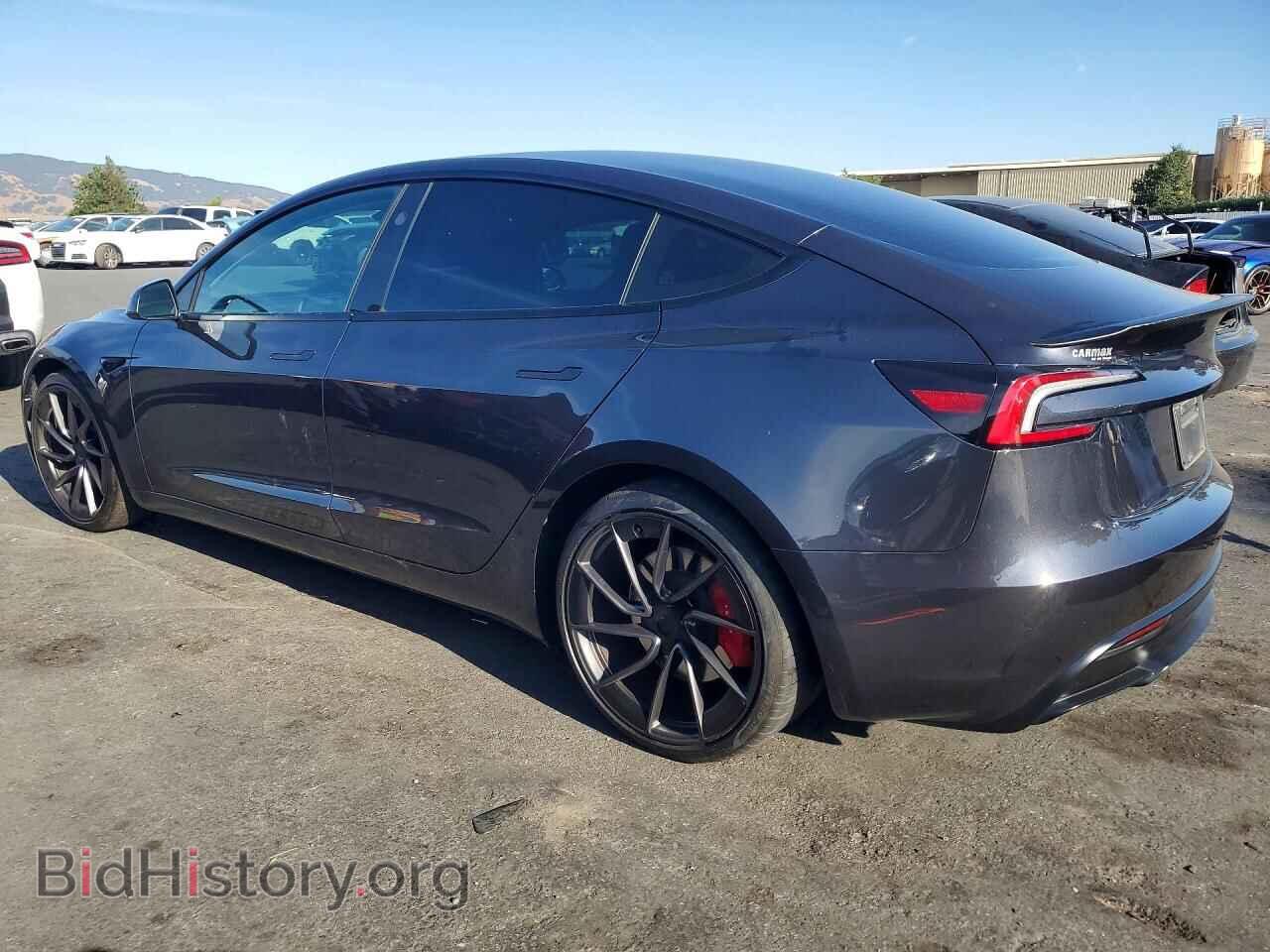 2024 TESLA MODEL 3 - VIN: 5YJ3E1ET7RF846826 - Фото 2