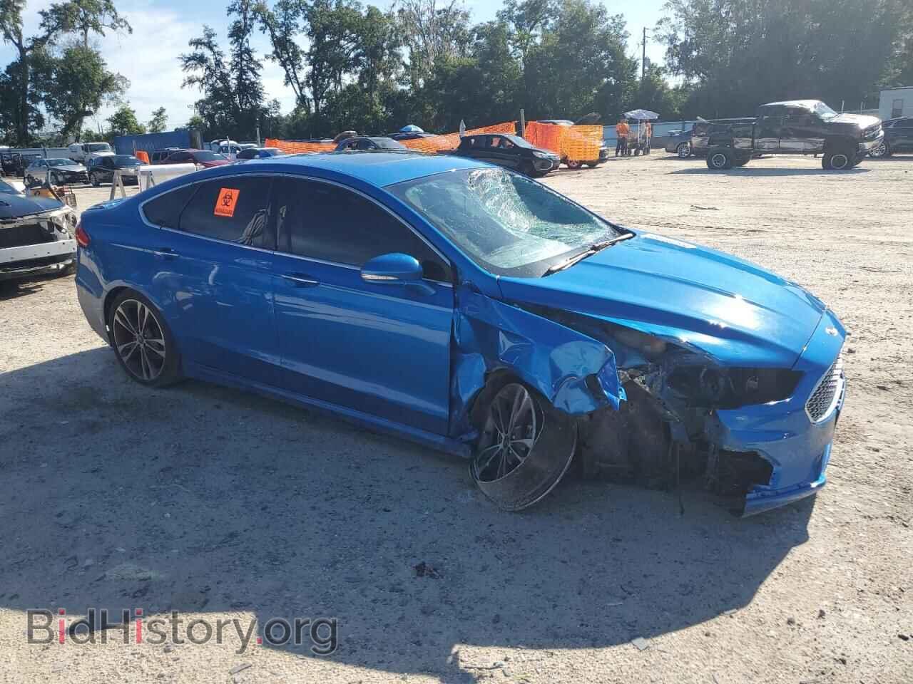 2019 FORD FUSION - VIN: 3FA6P0K96KR260185 - Фото 4