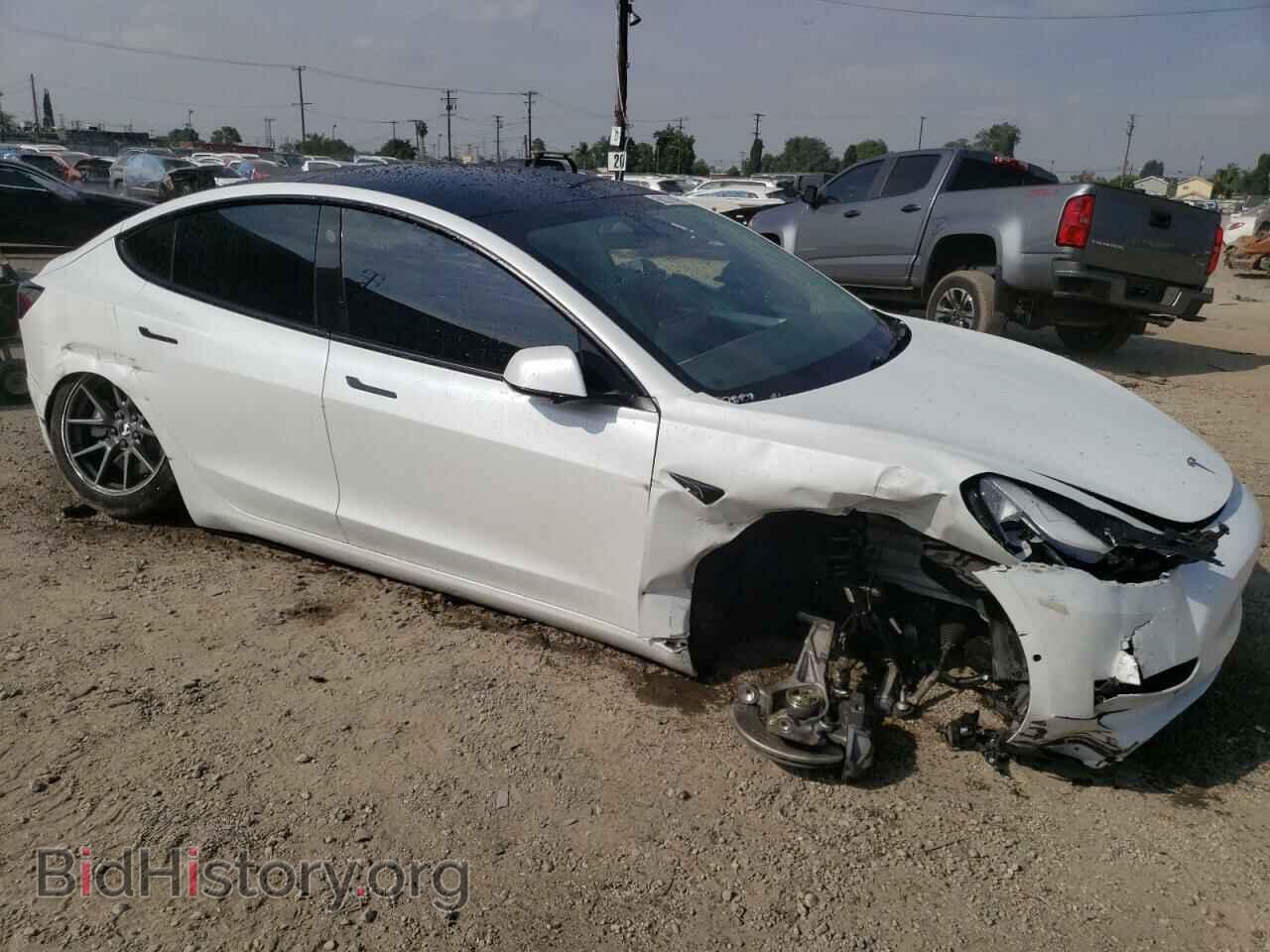 2022 TESLA MODEL 3 - VIN: 5YJ3E1EB3NF118454 - Фото 4