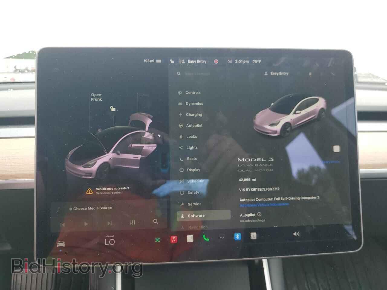 2020 TESLA MODEL 3 - VIN: 5YJ3E1EB7LF807717 - Photo 9