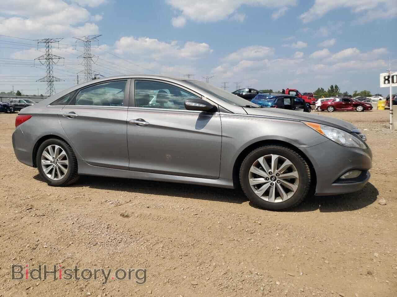 2014 HYUNDAI SONATA - VIN: 5NPEC4AC2EH876723 - Фото 4