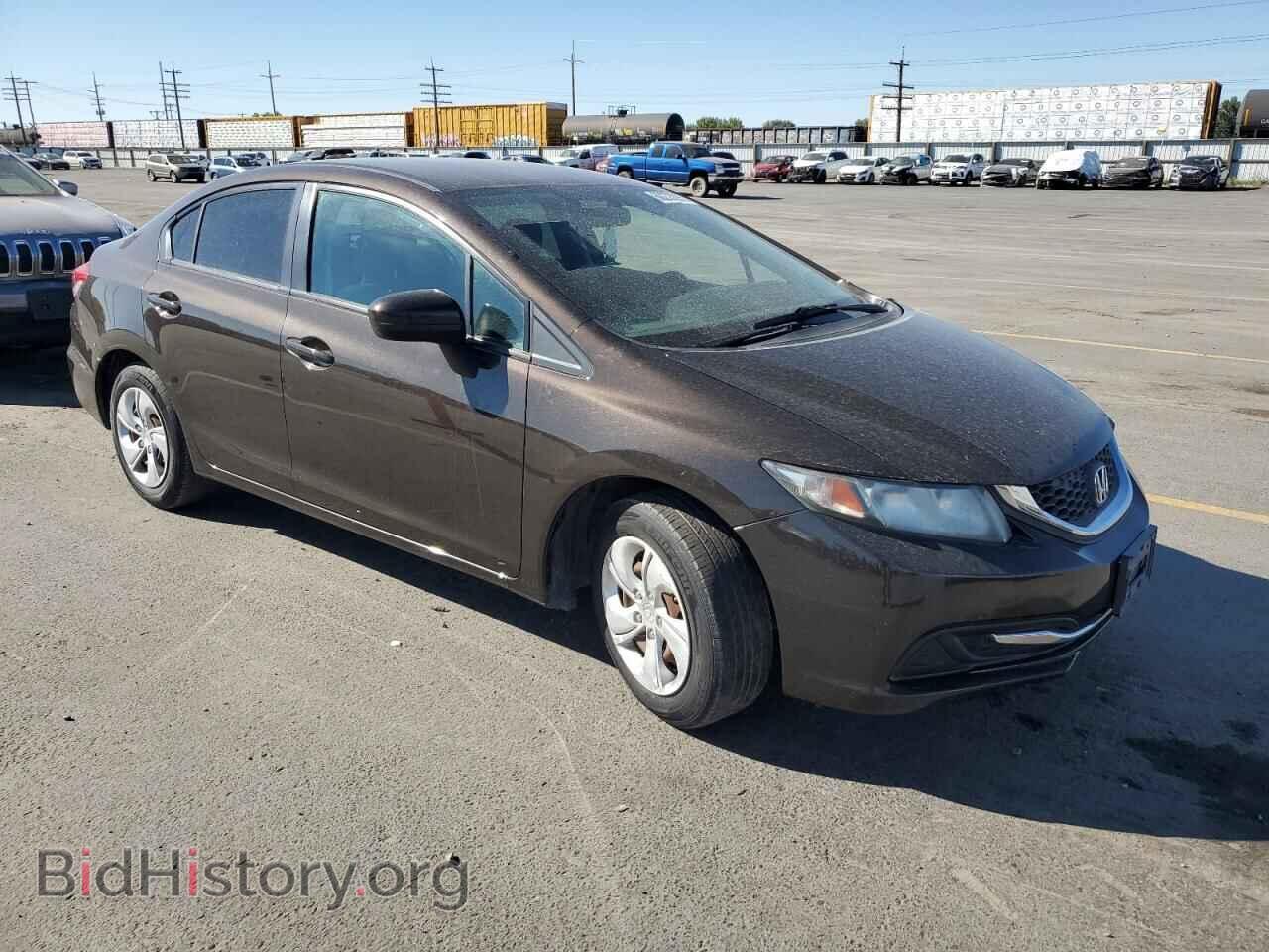 2014 HONDA CIVIC - VIN: 2HGFB2F51EH522191 - Фото 4