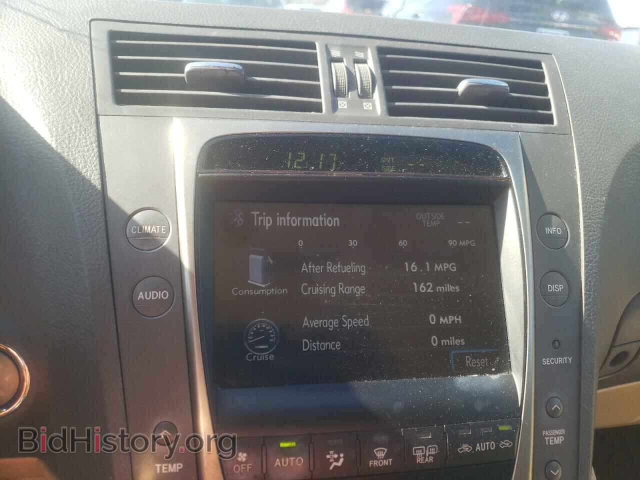 2007 LEXUS GS350 - VIN: JTHBE96S270011422 - Фото 9