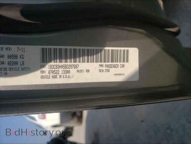 2011 DODGE CALIBER - VIN: 1B3CB3HA5BD297687 - Фото 10