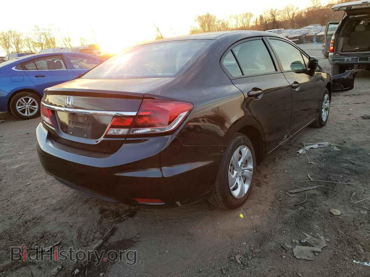 2014 HONDA CIVIC - VIN: 2HGFB2F52EH544569 - Фото 4