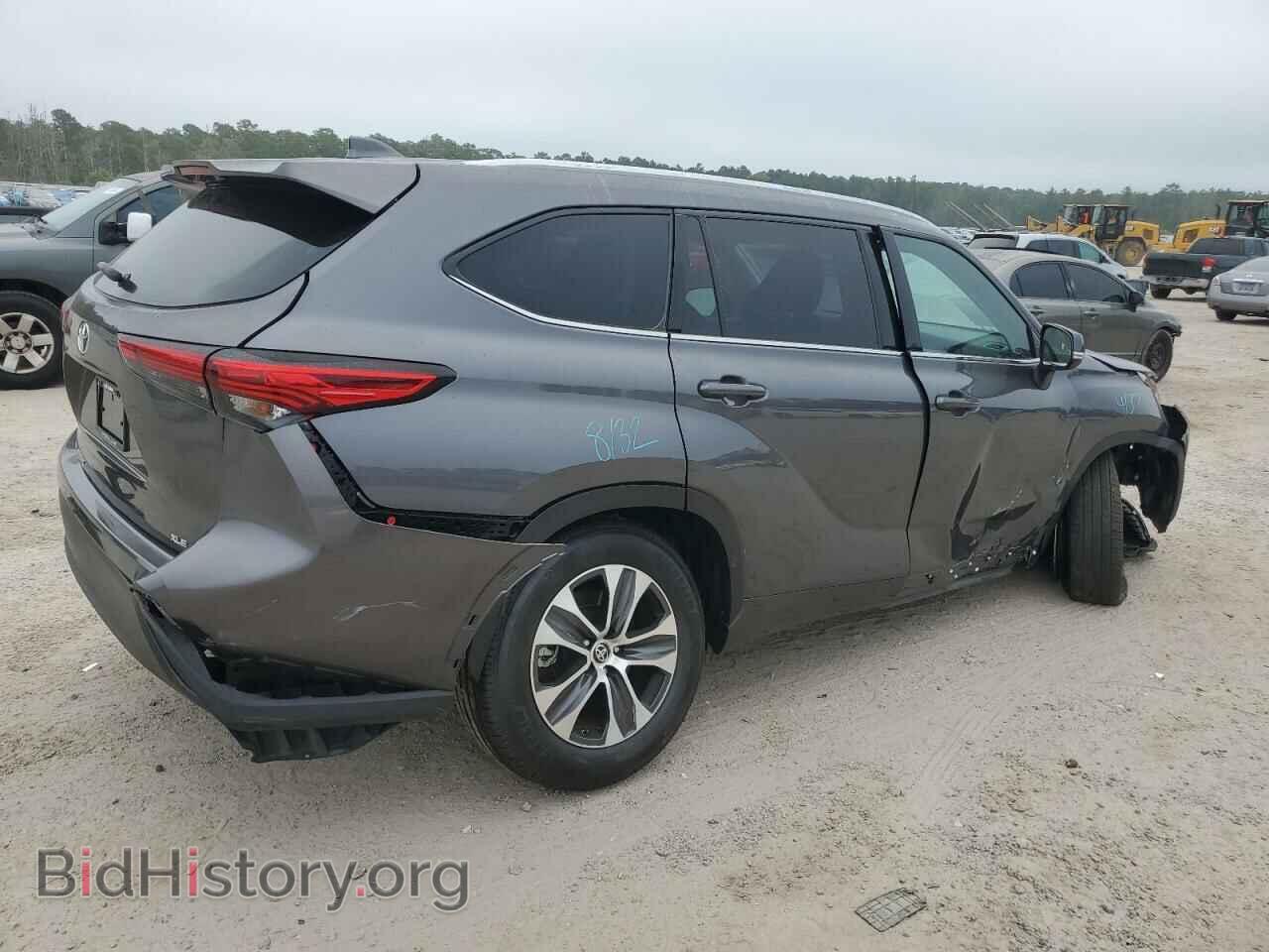 2021 TOYOTA HIGHLANDER - VIN: 5TDGZRAH2MS536027 - Фото 3