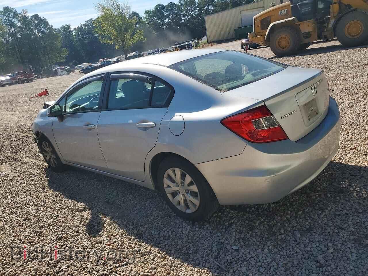 2012 HONDA CIVIC - VIN: 2HGFB2F52CH580940 - Фото 2