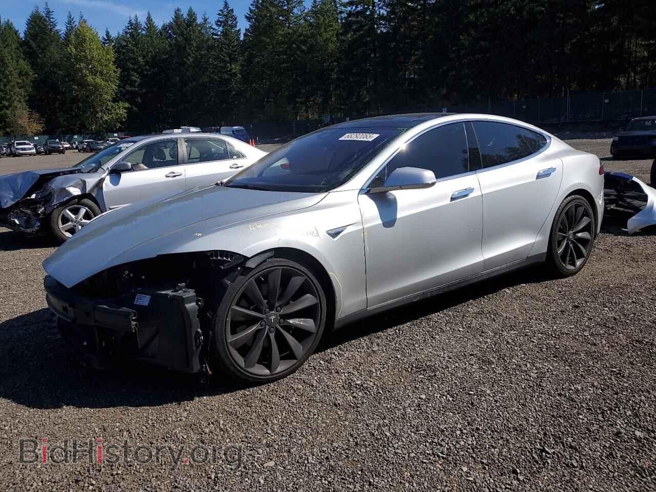 Photo 5YJSA1H27FF080196 - TESLA MODEL S 2015