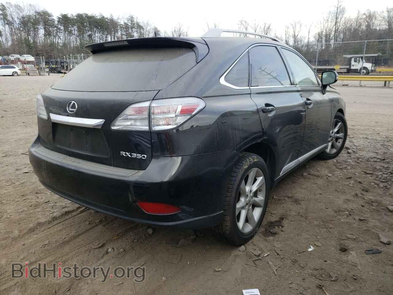 2011 LEXUS RX350 - VIN: 2T2BK1BA3BC092871 - Фото 4