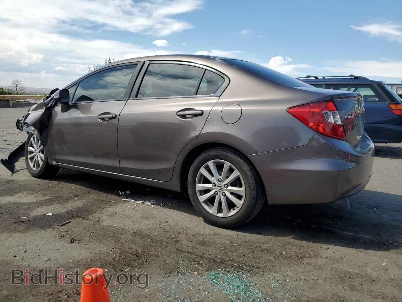 2012 HONDA CIVIC - VIN: 2HGFB2F83CH535905 - Фото 2