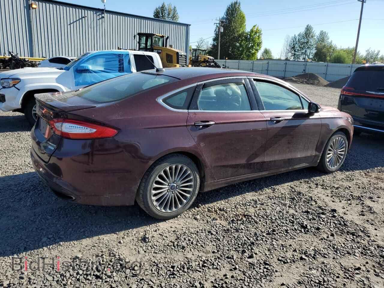 2013 FORD FUSION - VIN: 3FA6P0K93DR307000 - Фото 3