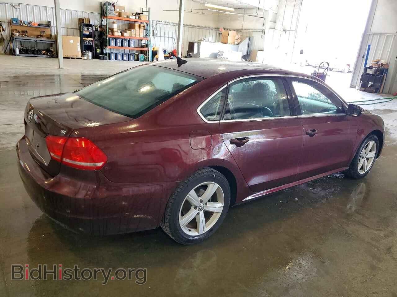 2012 VOLKSWAGEN PASSAT - VIN: 1VWBH7A39CC036370 - Фото 3