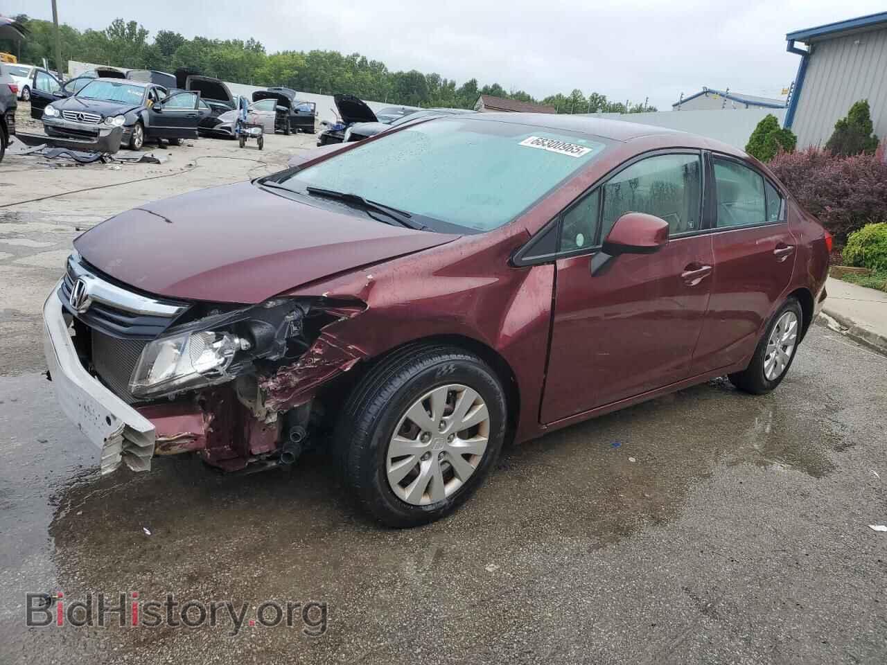 Photo 2HGFB2F55CH542506 - HONDA CIVIC 2012
